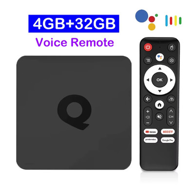 Smart TV Box Bluetooth 6.0 8K Q1 Android 16 Set Top Box Allwinner H313 Dual Wifi