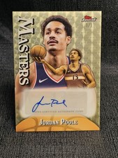 2024-25 Finest #MA-JP Jordan Poole Masters 1/1 Superfractor Refractor Auto