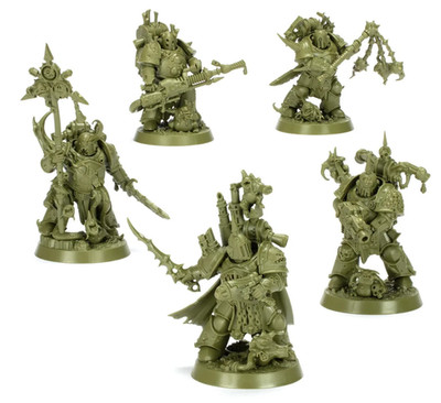 WH40k Kill Team Seuchenmarines/ Death Guard