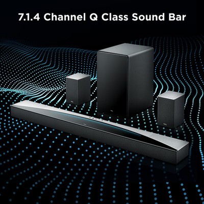 TCL - Q85H Q Class 7.1.4 Channel Sound Bar with Dolby Atmos