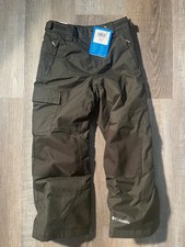 Columbia Boys' Bugaboo III Snow Pants Dark Green NWT MSRP 75, Different Sizes
