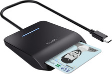 Lecteur De Carte DNI USB-C, Compatible Avec Toutes Les Cartes DNI, Conforme FIPS