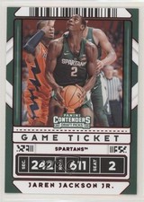 2020 Contenders Draft Picks Variation Game Ticket Red Jaren Jackson Jr #45 0qr0