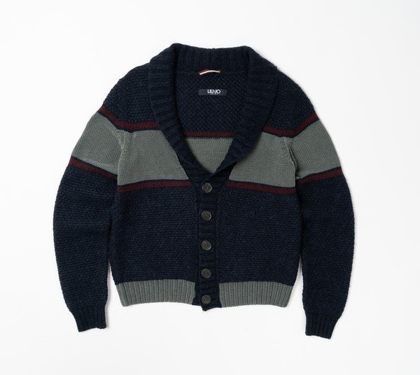 Men Liu Jo Sweater Navy Wool 36 / S / 44