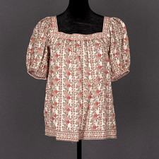 Max Studio Cottagecore Floral Top SMALL Puff ...