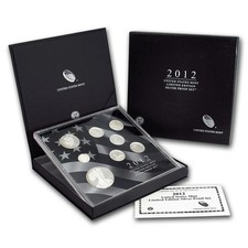 2012 U.s. Limited Edition Silver Proof Set, Ogp