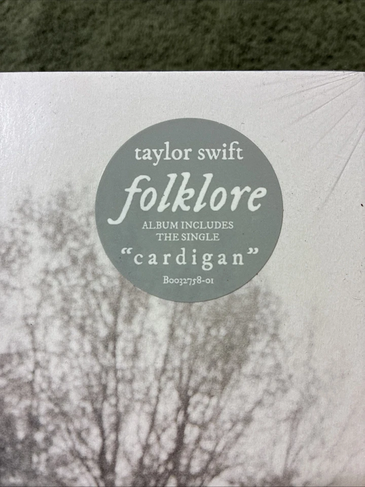Taylor Swift Folklore Running Like Water Limited Edition Deluxe 2lp Silver Vinyl - Image 3 of 4