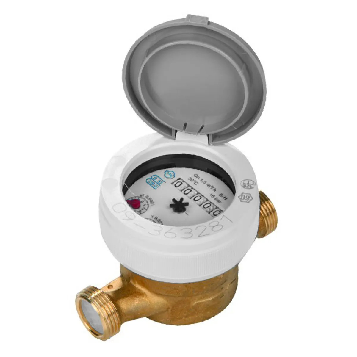 Contatore G. Gioanola DBRF 3/4" - Lettura Diretta per Acqua Fredda