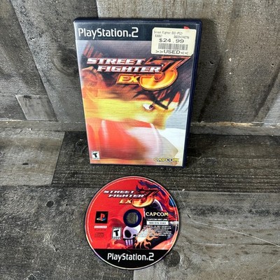 Street Fighter EX3; PS2 Black Label (Sony PlayStation 2, 2000)