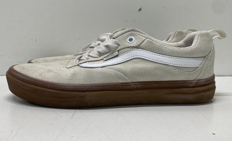 Vans Off White / Gum Solid Skateboarding Shoes Athletic Shoes Men 8.5