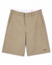 Dickies Men's Khaki Work Shorts Loose Fit Multi Pocket Flat Front Size XX
