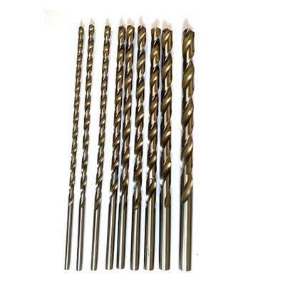 Bohrer, Spiralbohrer, Kobalt, HSS, 9-teilig, 4-10mm, Schnellarbeitsstahl