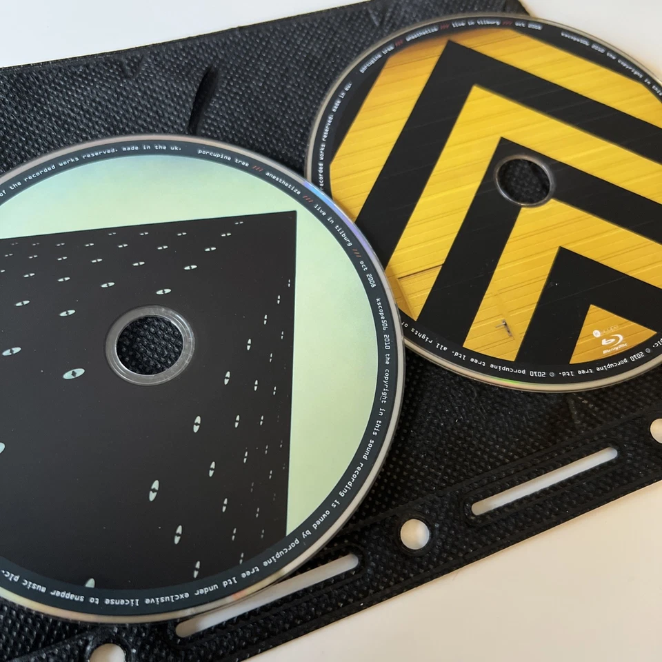 PORCUPINE TREE Anesthetize Blu-ray DVD 2-Discs Booklet DISCS ONLY PLEASE READ - Bild 3 von 4