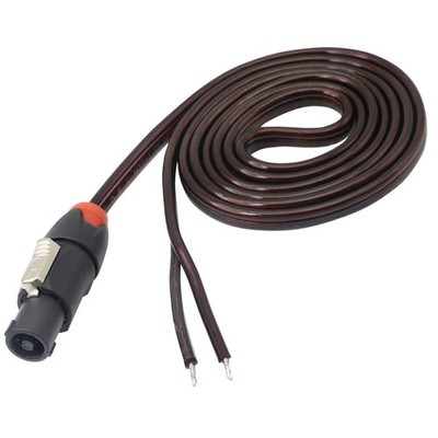 XMSJSIY Speakon Speaker Cable Bare Wire Open End Cable, to Male