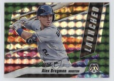 2021 Panini Mosaic Launched Green Mosaic Prizm Alex Bregman #L4 8k4
