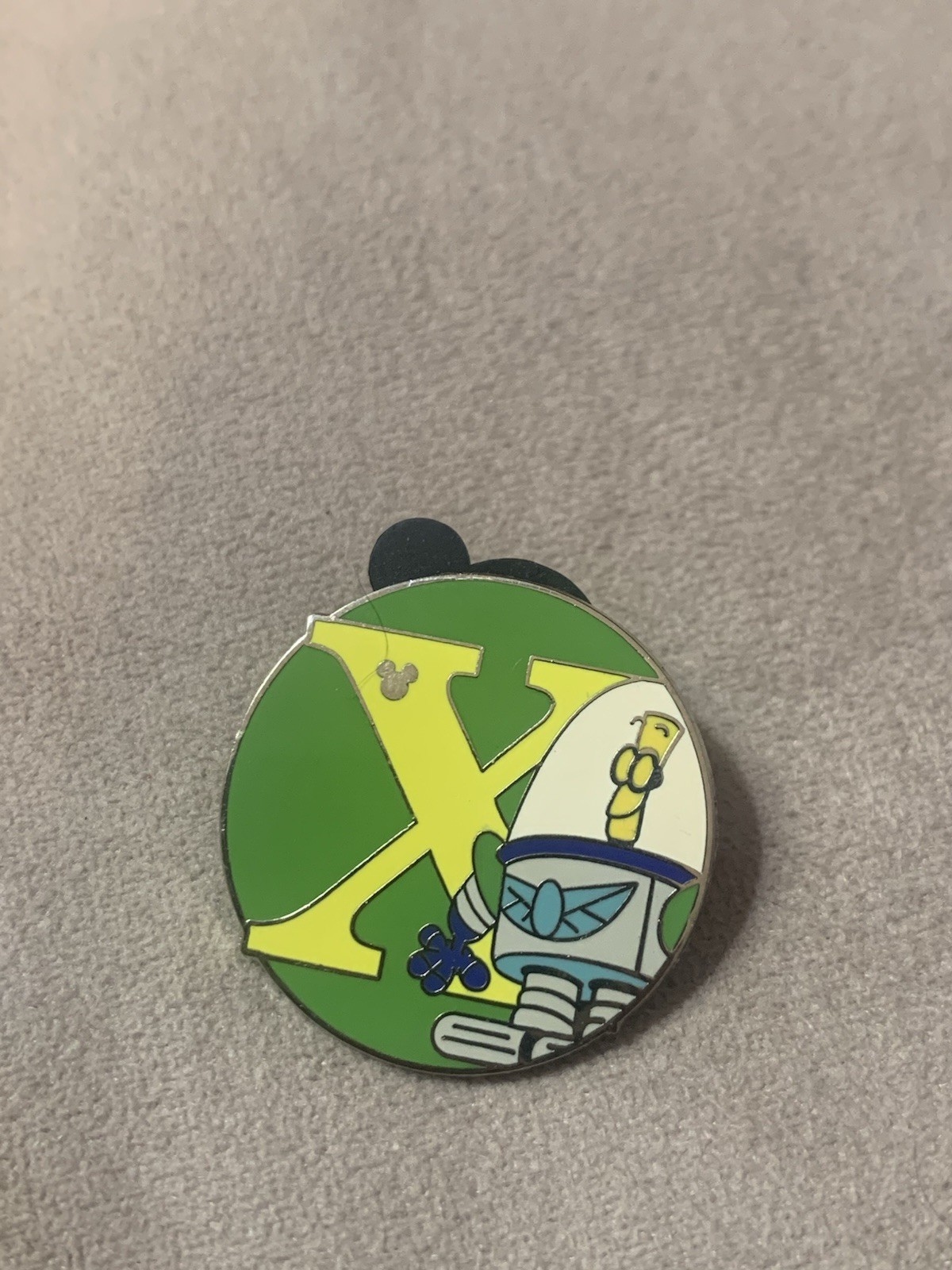 2009 Hidden Mickey - Alphabet - X For XR PIN 20491 Disney Pin