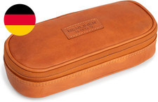 Berliner Bags Vintage Leder Federmäppchen Felix - Federmappe, Federtasche Für Ju