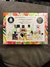 SEPHORA FAVORITES 14pc Perfume Sampler Discovery Gift Set NO CERTIFICATE
