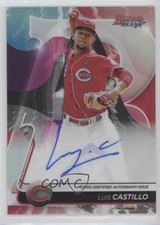 2020 Bowman's Best of 2020 Refractor Luis Castillo #B20-LC Auto 08jf