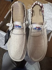 Hey Dudes Wendy Patriotic Women  s size 12 NEW IN BOX WITH TAGS