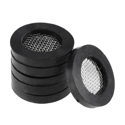 #ad 6pcs Rubber Flat Washers 19x12x3mm with Steel Filter for Faucet Pipe Water Hose $14.11