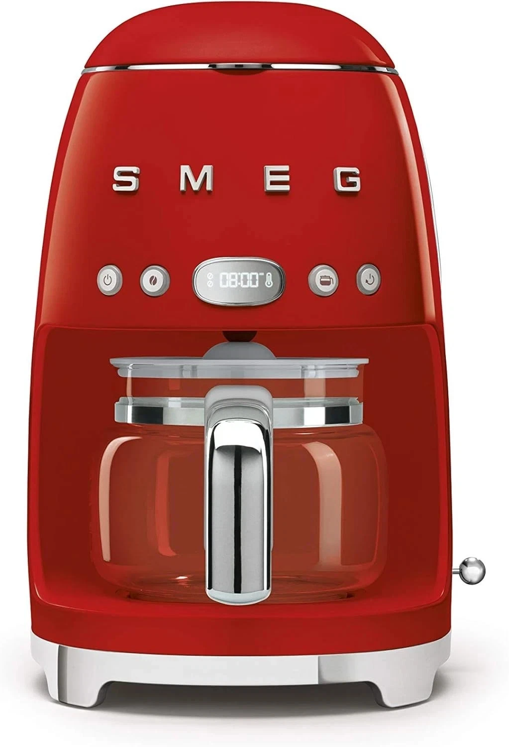 Smeg 50's Retro Style Aesthetic Drip Coffee Machine with 10 Cup Glass Carafe
