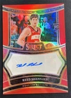 2024-25 Panini Select Reed Sheppard Rookie Signatures RC Auto Red /99