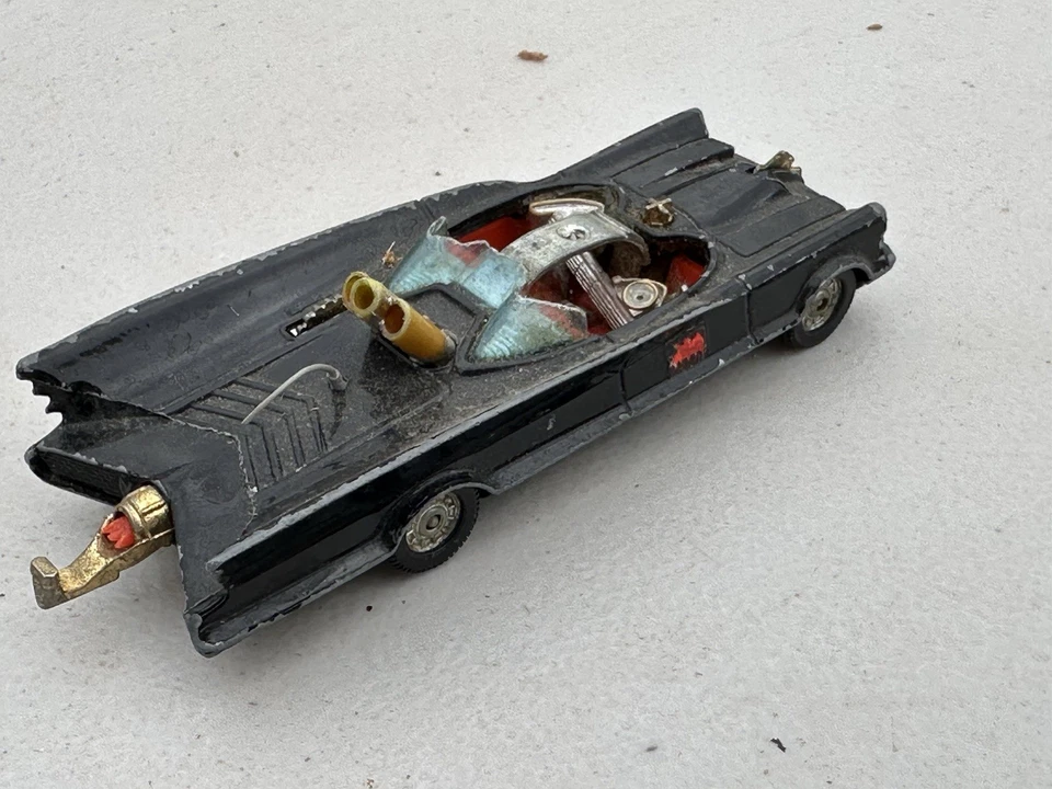 Corgi 267 1966 Batman Batmobile NrMint com figuras *antigo original * - Imagem 3 de 4