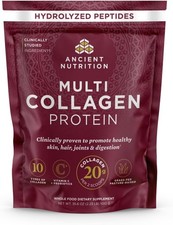 Ancient Nutrition Multi Collagen Protein,Hydrolyzed Peptides,Unflavored