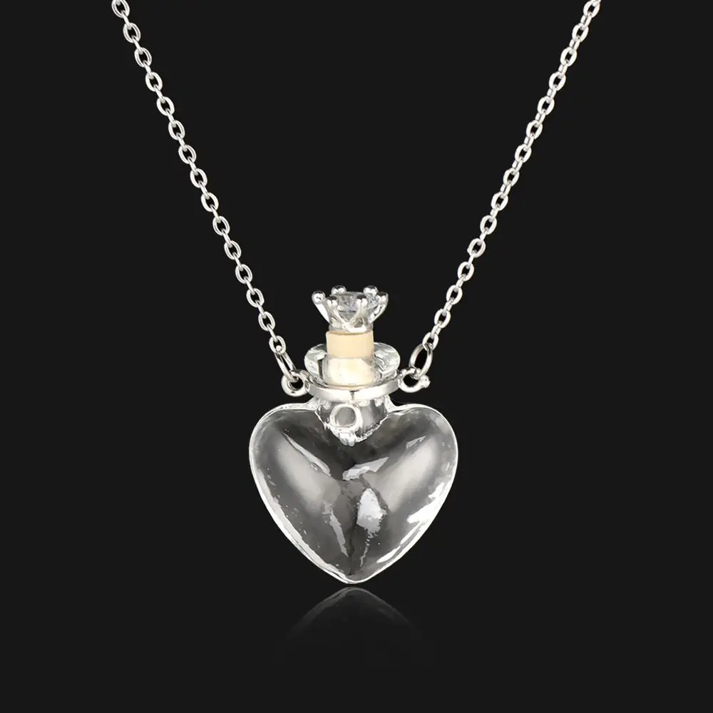 Diffuser Necklace Locket Pendant Aromatherapy Jewelry Gift Women