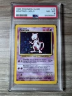 Pokémon Mewtwo PSA 8 Base Set 10/102 Holo Rare English 1999