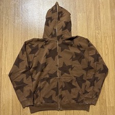 Size M Og Vintage Nigo Bape A Bathing Ape Sta Star Full Zip Hoodie Brown