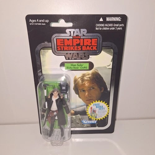 Star Wars The Vintage Collection HAN SOLO ECHO BASE OUTFIT VC03 Foil. New 2010