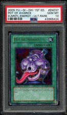 Pot Of Avarice EEN-EN037 Ultimate Rare 1st Edition Yugioh PSA 10 *424