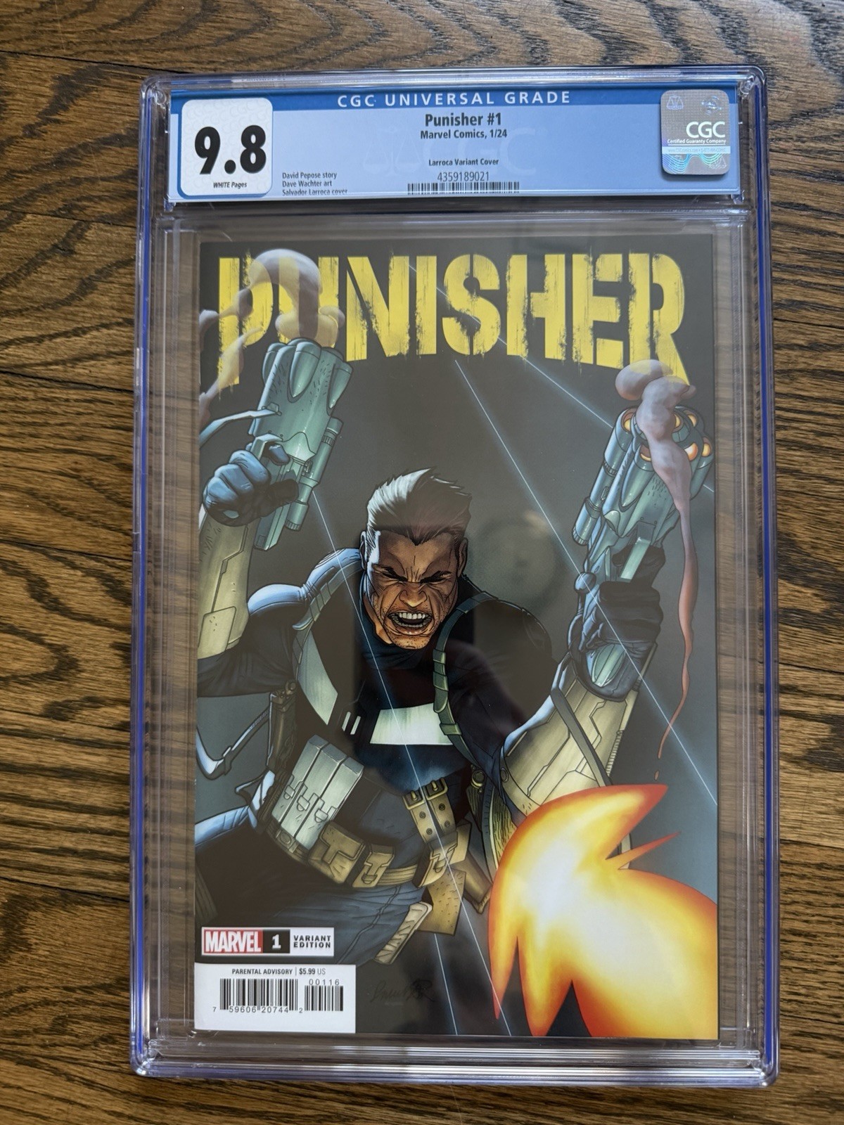 Punisher #1 CGC 9.8 Larroca Variant 2024