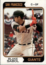 2023 Topps Heritage Blake Sabol #618 San Francisco Giants 34I