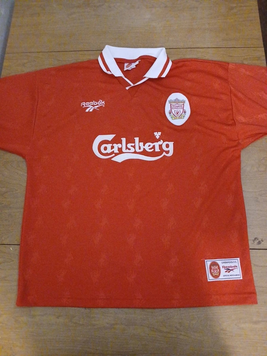 Preços baixos em Reebok Liverpool Clube Internacional Camisas de