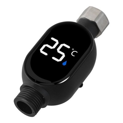 Smart Shower Thermometer with Waterproof Design and Temperature Alerts