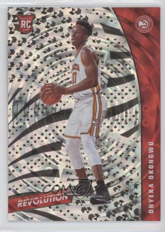 2020-21 Panini Revolution Rookies Fractal Onyeka Okongwu #127 0v9