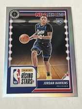 2023-24 Hoops Premium Stock - Rising Stars Jordan Hawkins #288 Silver Prizm (RC)