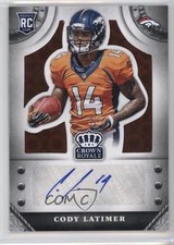 2014 Panini Crown Royale Retail Bronze Pyramid 48/75 Cody Latimer #S-CL Auto 7p8
