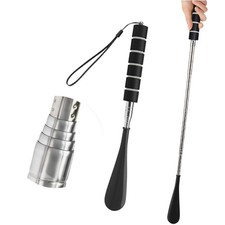 Retractable Shoe Horn Long Handle Telescopic Shoehorn Adjustable Shoe Puller