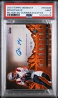 2024 Topps Midnight Drake Maye Summer Solstice Auto /50 #RHS-DM RC PSA 9