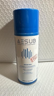 AESUB Blue 3D Scanning Spray 400ml Sublimating Pigment-Free Vanishing Scan Spray