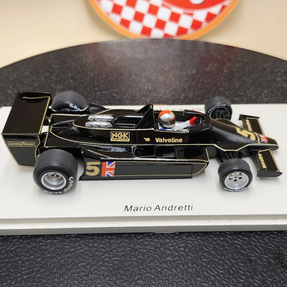 SPARK 1/43 Team Lotus 79 #5 Winner Belgium GP 1978 Mario Andretti S1848 resin - Image 4 of 4