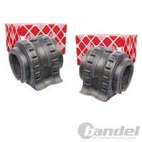 2X febi 40Mm Stabilager Hinten Passend FüR Land Rover Range Links+Rechts