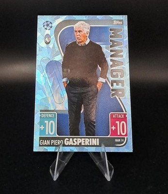 Topps UCL Match Attax Extra 2021-22 Gian Piero Gasperini Crystal Parallel