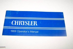 1969-CHRYSLER-car-owners-manual