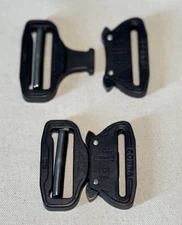 AustriAlpin Cobra 1.75"  buckle ( FLAT BLACK )  STANDARD quick release