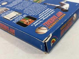 Roger Clemens' MVP Baseball NES Game Cartridge Sleeve Styrofoam Box Nintendo 